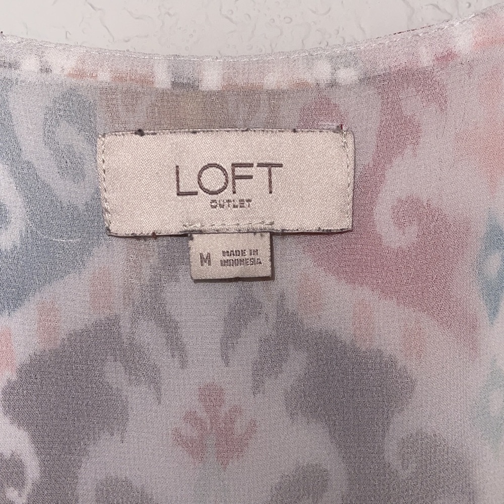 Multicolor Patterned Tank Top - Picture 3 of 4